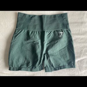 Gymshark Vital Seamless 2.0 Shorts - Dark Green Marl